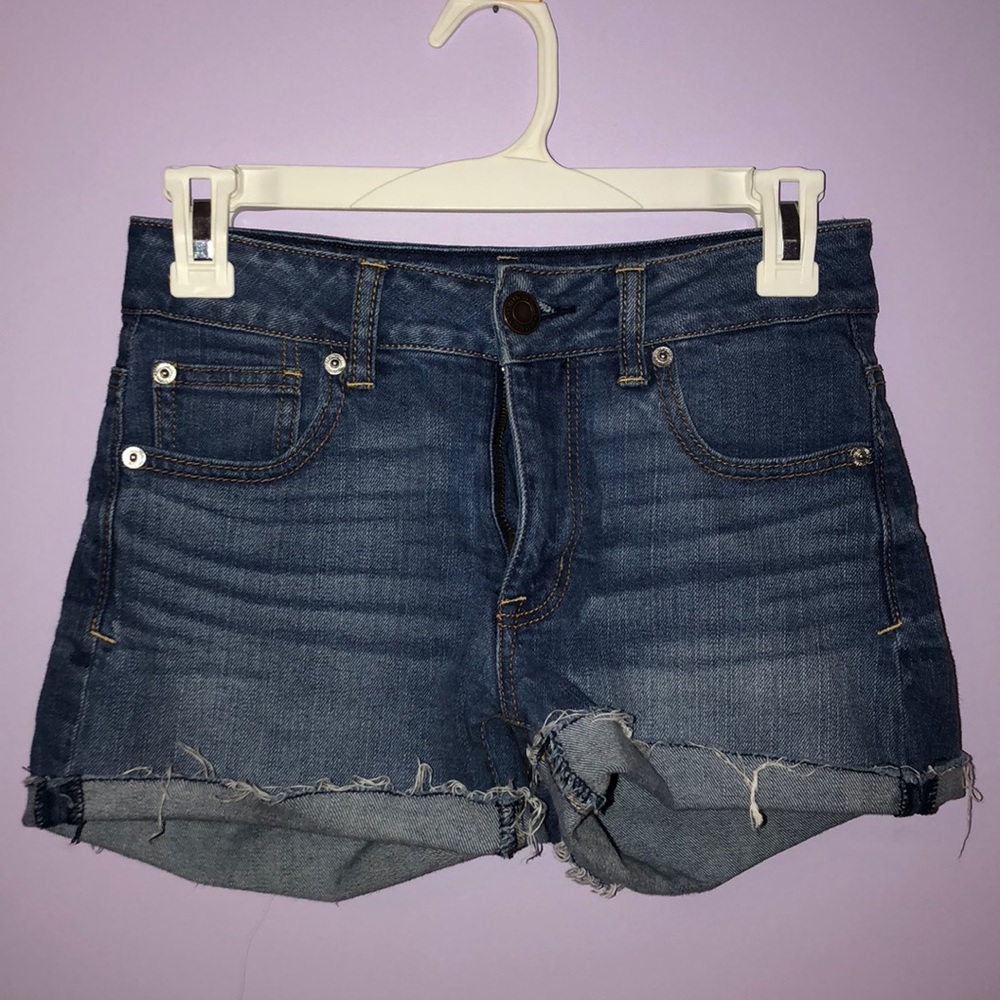 American Eagle blue jean shorts